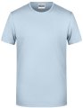 Heren T-shirt Daiber Basic-T 8008 Licht Blauw